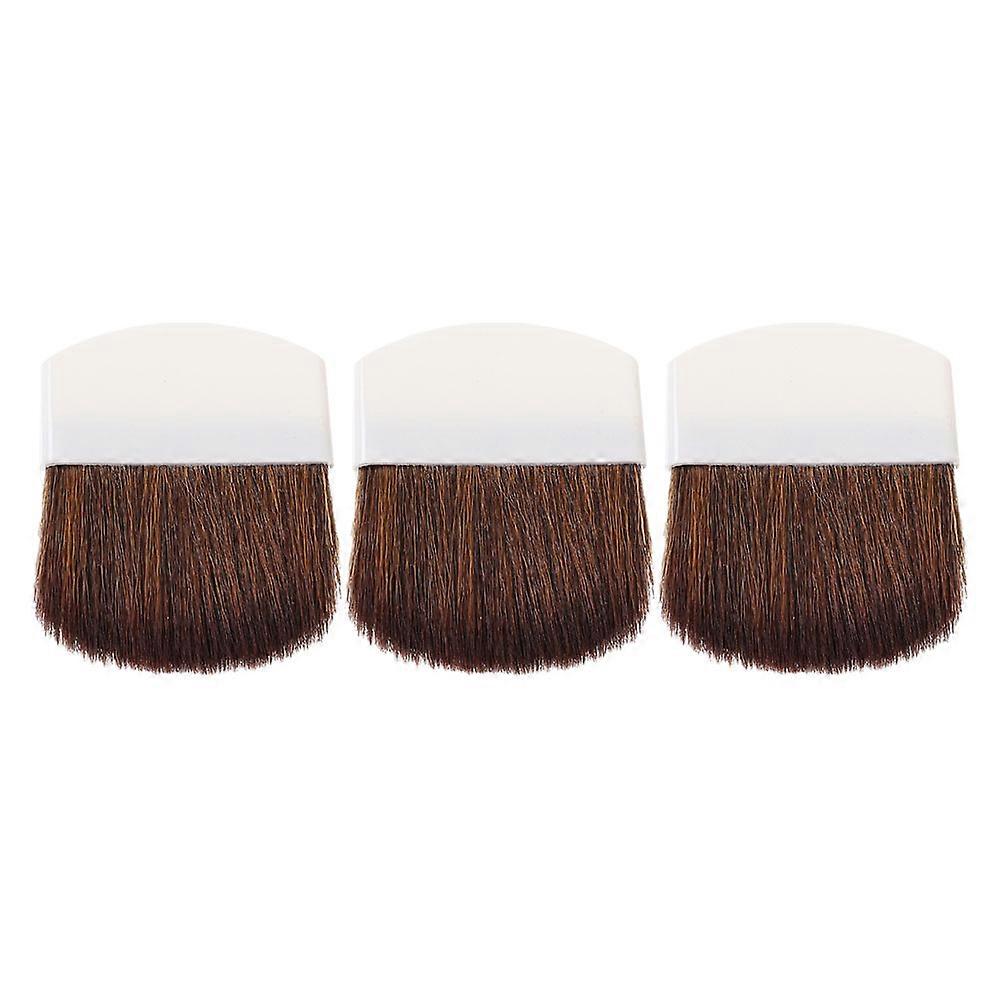 3Pcs Soft Bristle Makeup Brushes Set For Women Including Powder And Blush Brushes Ideal For Daily Makeup And Various Occasions