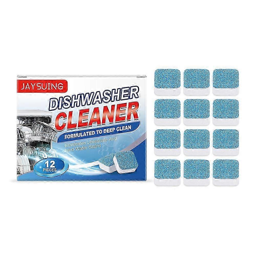 1-3X Dishwasher Cleaning Effervescent Tablets Dishwasher Deep Cleaning Deodorant Tablets