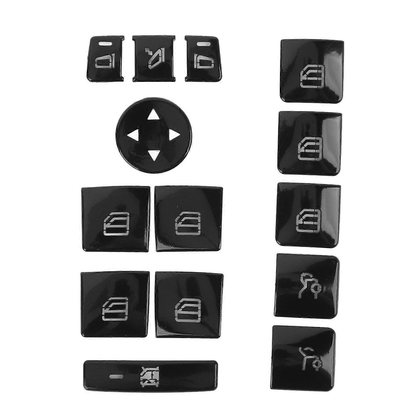 Benz A B C Class window lift button trim set 14pcs