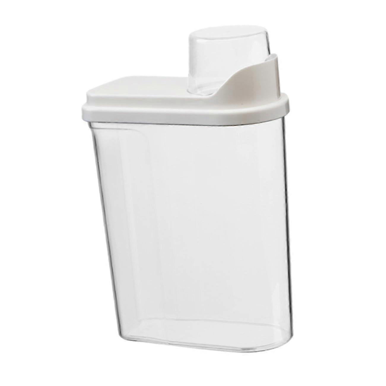 Pet Food Container 1 Piece High-Transparent Sealed Snack Bucket Food-Safe Materials Dustproof Easy Clean