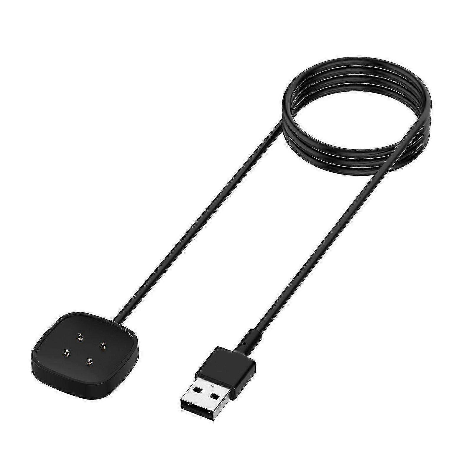Charging Cable Multi-protection Tear-resistant Magnetic Charging Base for Fitbit Sense 2/for Fitbit Sense/for Fitbit Versa 4/for Versa 3
