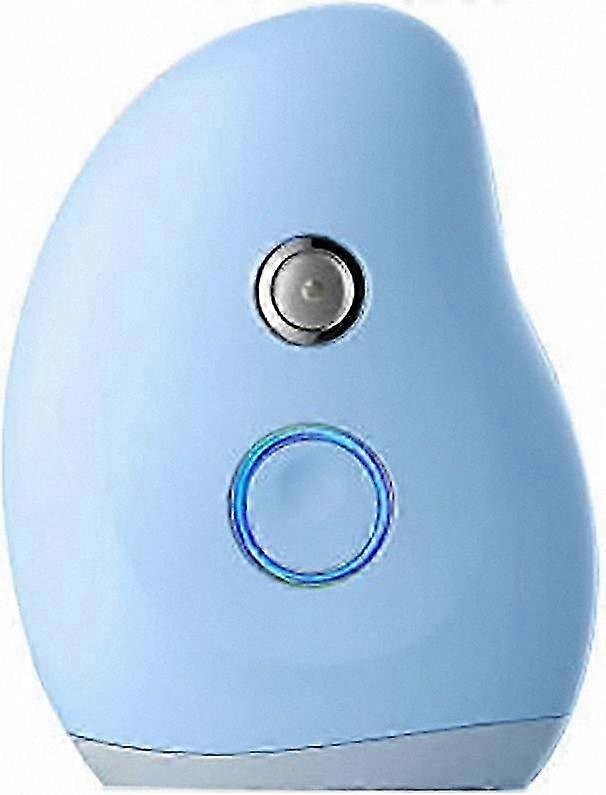 Compact Portable Nano Spray Facial Humidifier for All Skin Types Cleansing and Hydration Blue