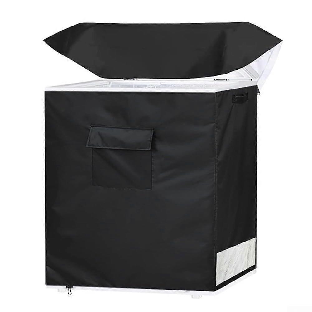 210D Oxford Refrigerator Cover with Padded Handles for Easy Installation and Removal (A)