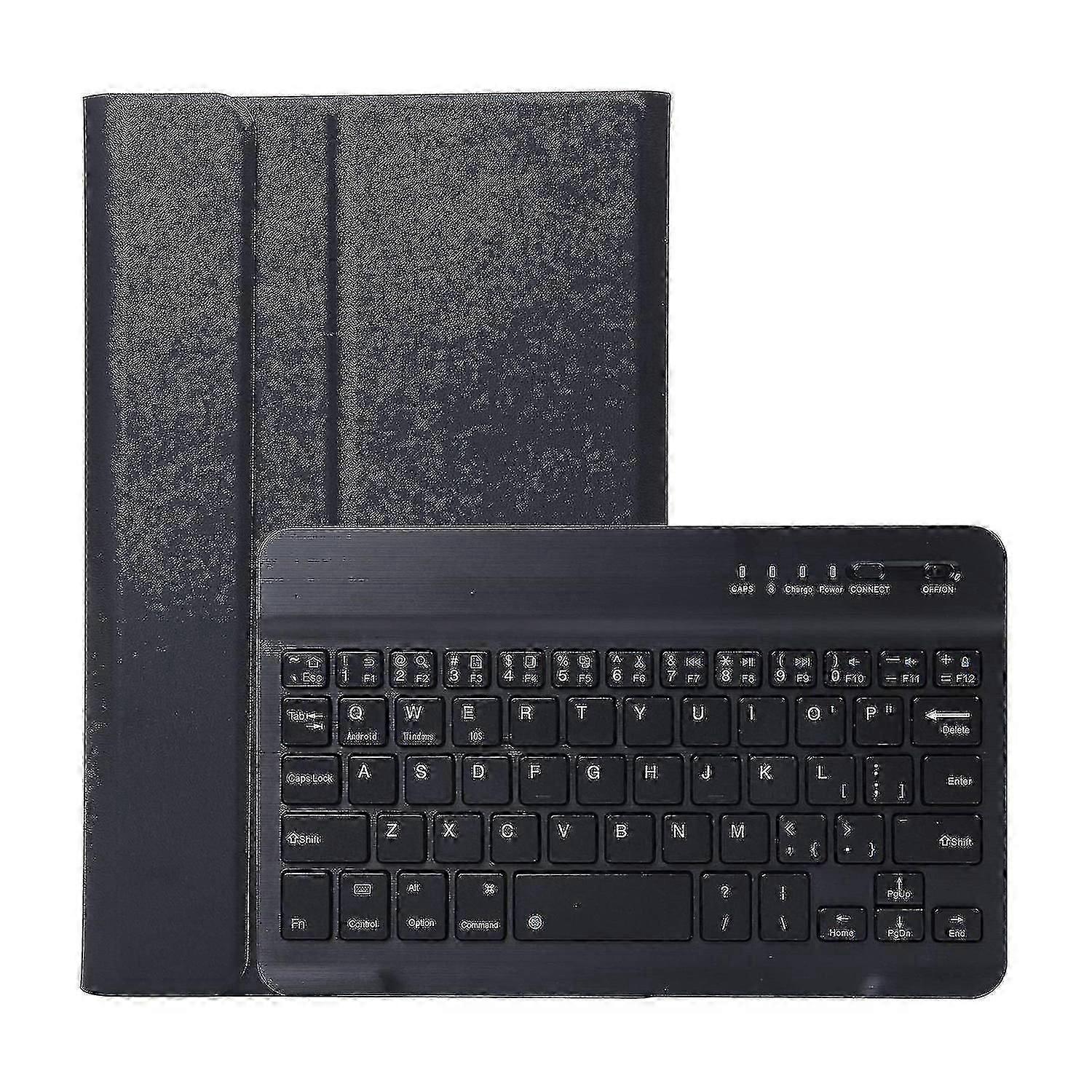 Pu Case + Keyboard For Tab A7 Lite 8.7-Inch T220/T225 Tablet Flip Case Tablet Stand With Wireless Ke