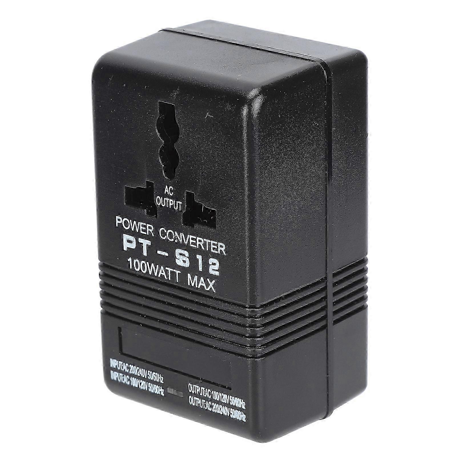 Spannungswandler AC 100V-120V zu 220V-240V Aufwärts-Abwärts-Netzteil Transformator 100W