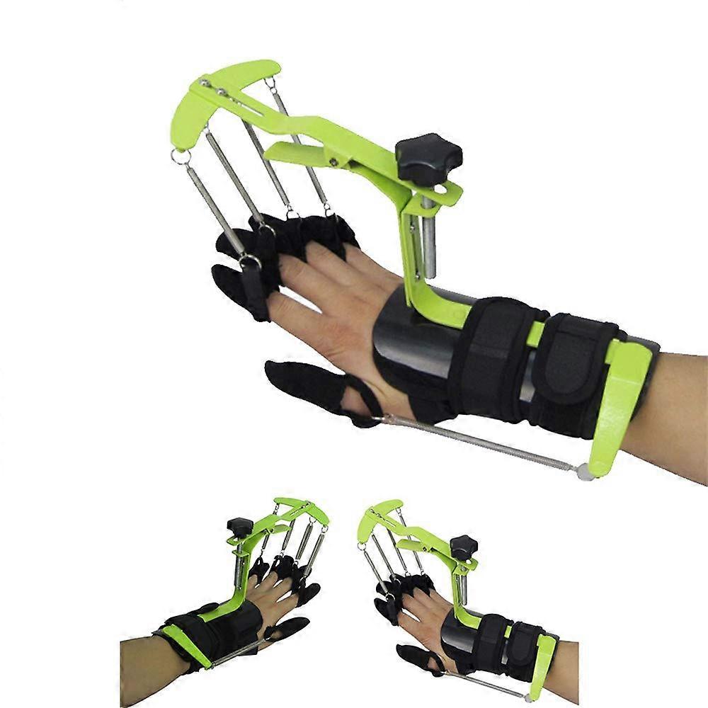 Adjustable Finger Wrist Orthotics for Tendon Exercises in Stroke Patients