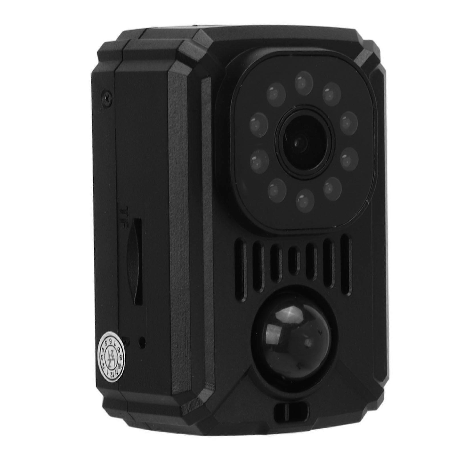 1080P Mini Action Camera With Clip Bracket PIR Motion Detection 120 Degree Wide Angle Portable Body Camera