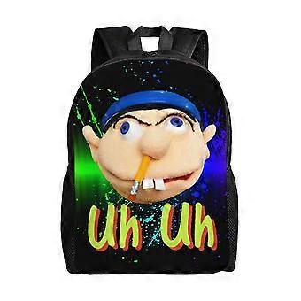 j1871 SML Jeffy Uh Unisex Ryggsäck Laptop Skolväska College Student Satchel Lätt Grundläggande Daypack För Vuxna Tonåringar Barn P1871