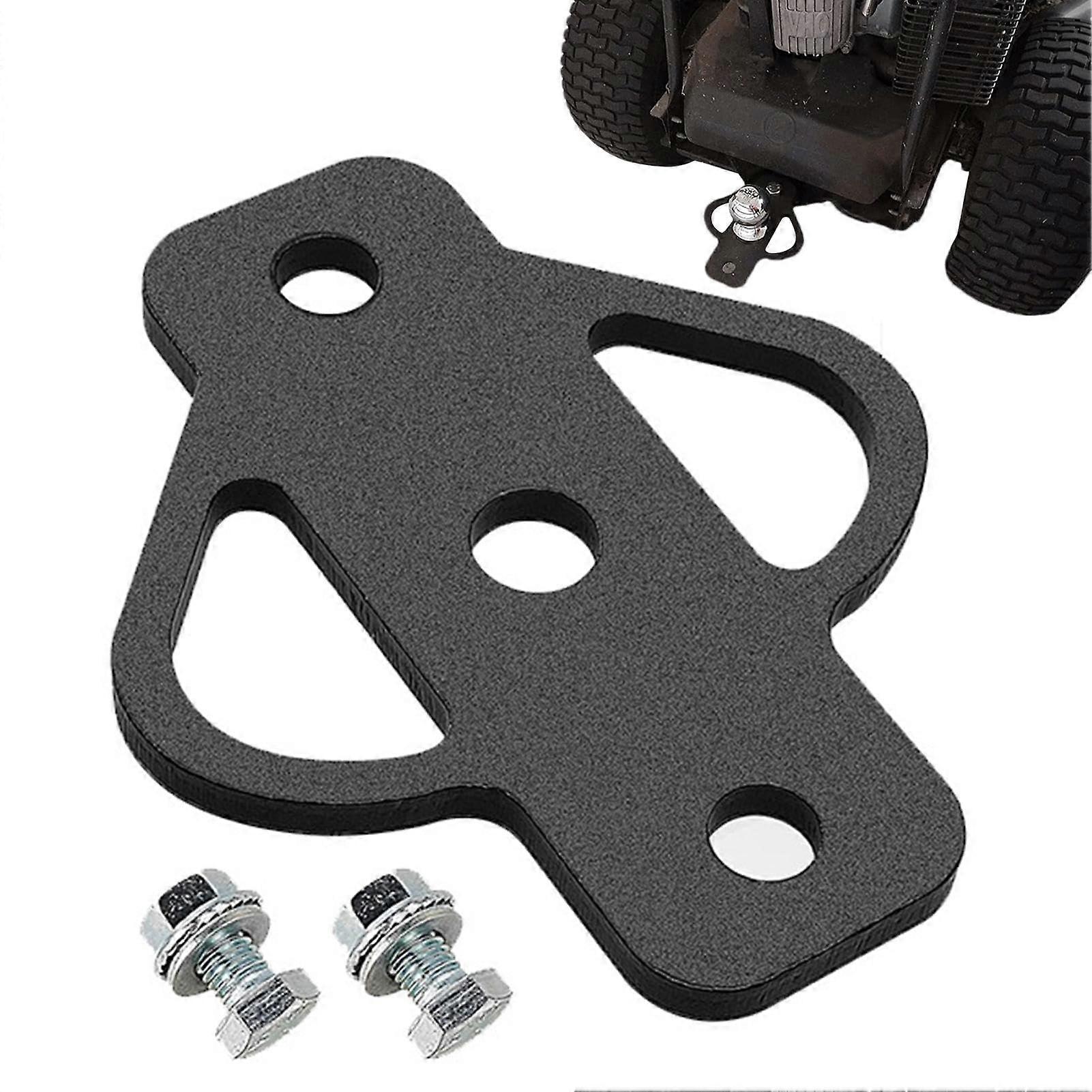 Golf Cart Tow Bar ATV Hitch Adapter Performance Three Way Tow Bar Steel Black Coated