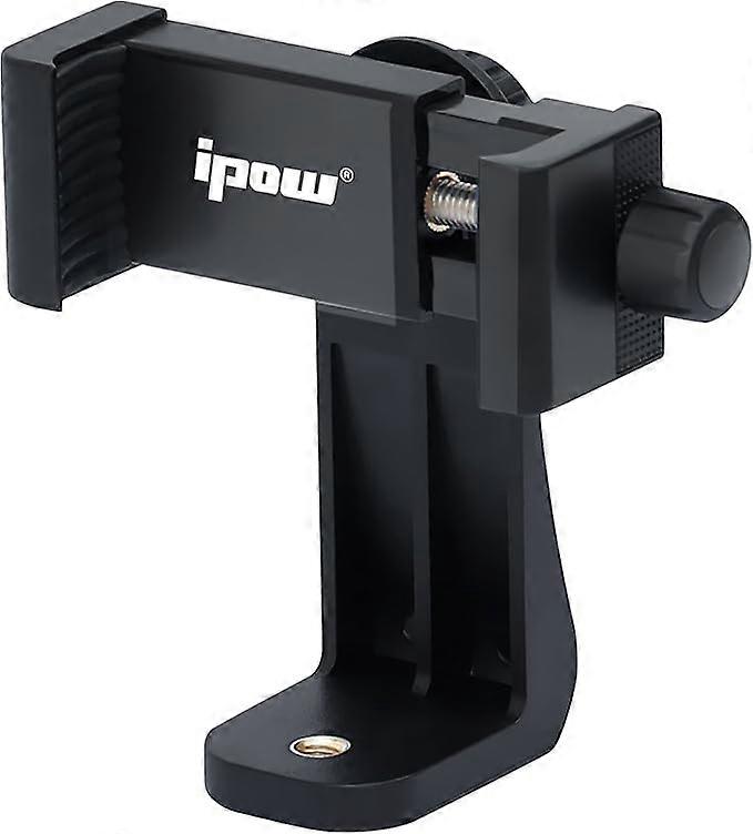 Universal Phone Tripod with Standard 1/4"-20 Screw Head, Black