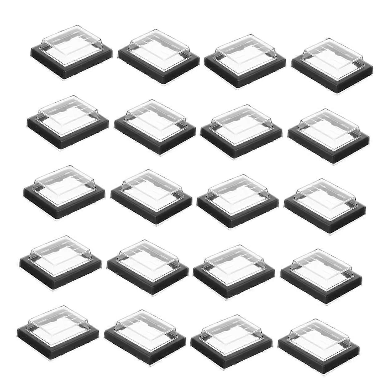 20pcs Type Switch Covers Versatile Rocker Switch Button Covers for Home Appliances Protective