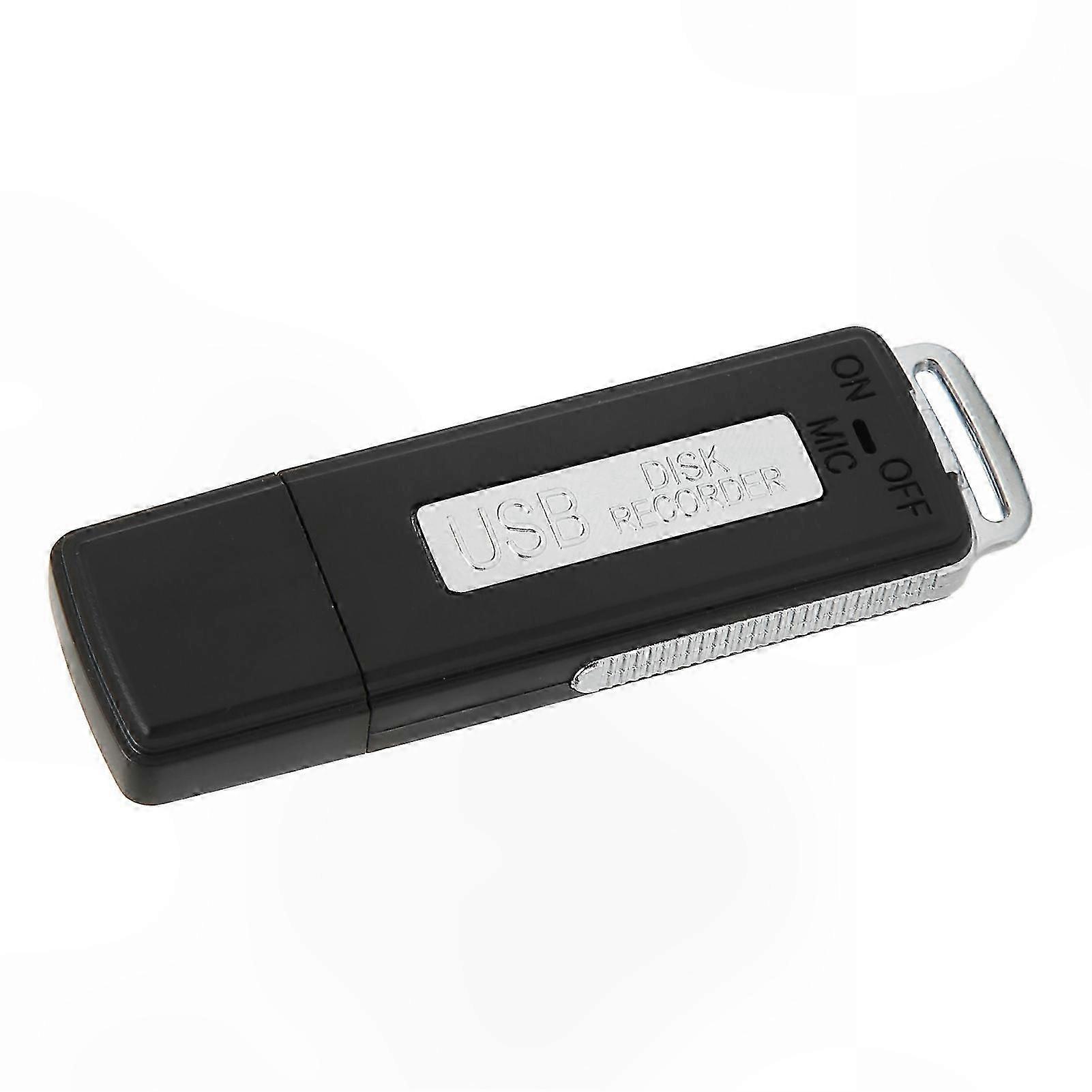 Portable USB Voice Recorder with HD Noise Reduction and Voice Activation for Meetings