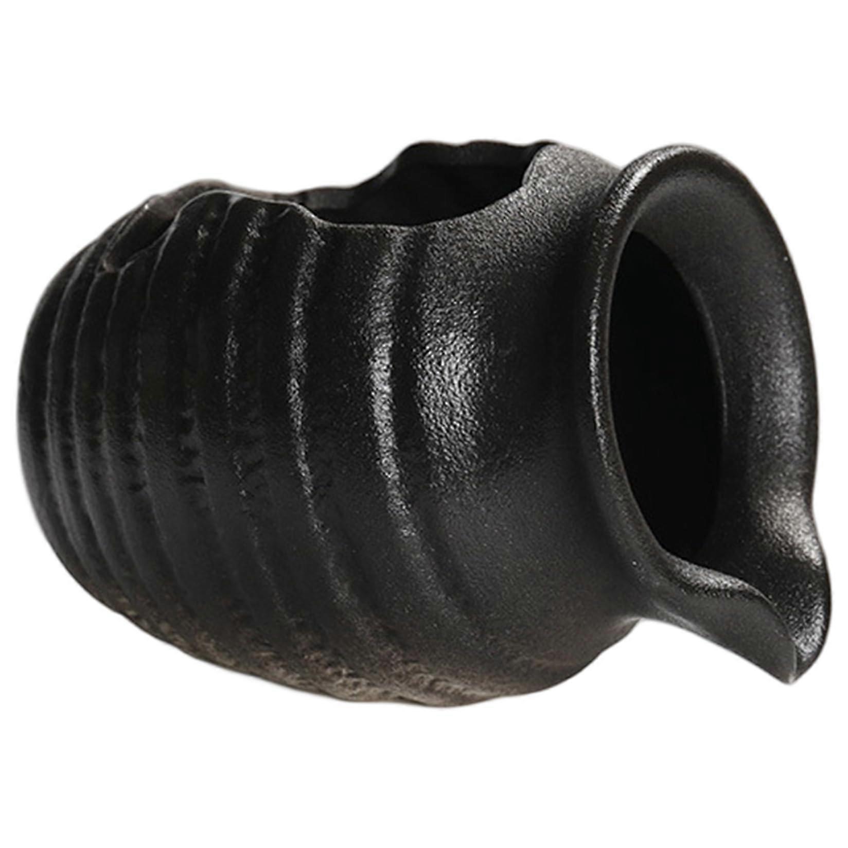 Elegant Ceramic Spitter Fountain for Small Ponds with Pipe and Filter Stone