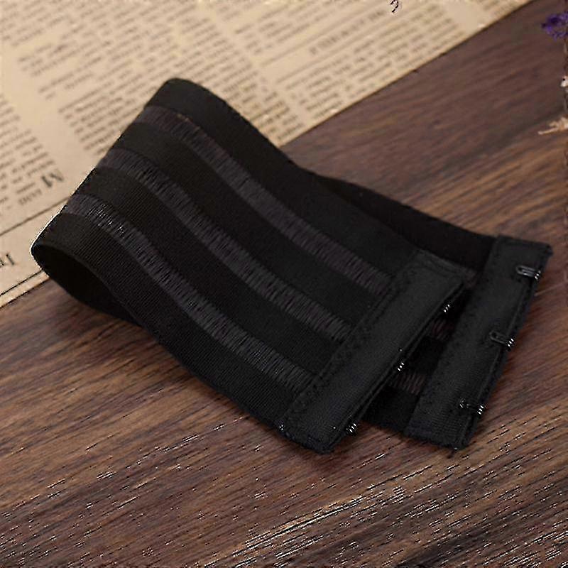 Elastic Bra Extender with Back Clasp, 3 Hooks & 1 Row for Underwear with Hollow Out Design