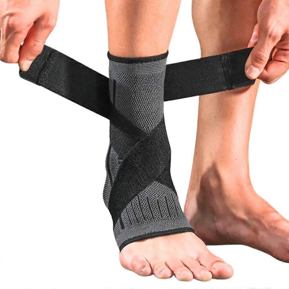 Ankle Support for Achilles Tendonitis and Plantar Fasciitis, Large Size Ankle Brace for Ligament Damage, Material
