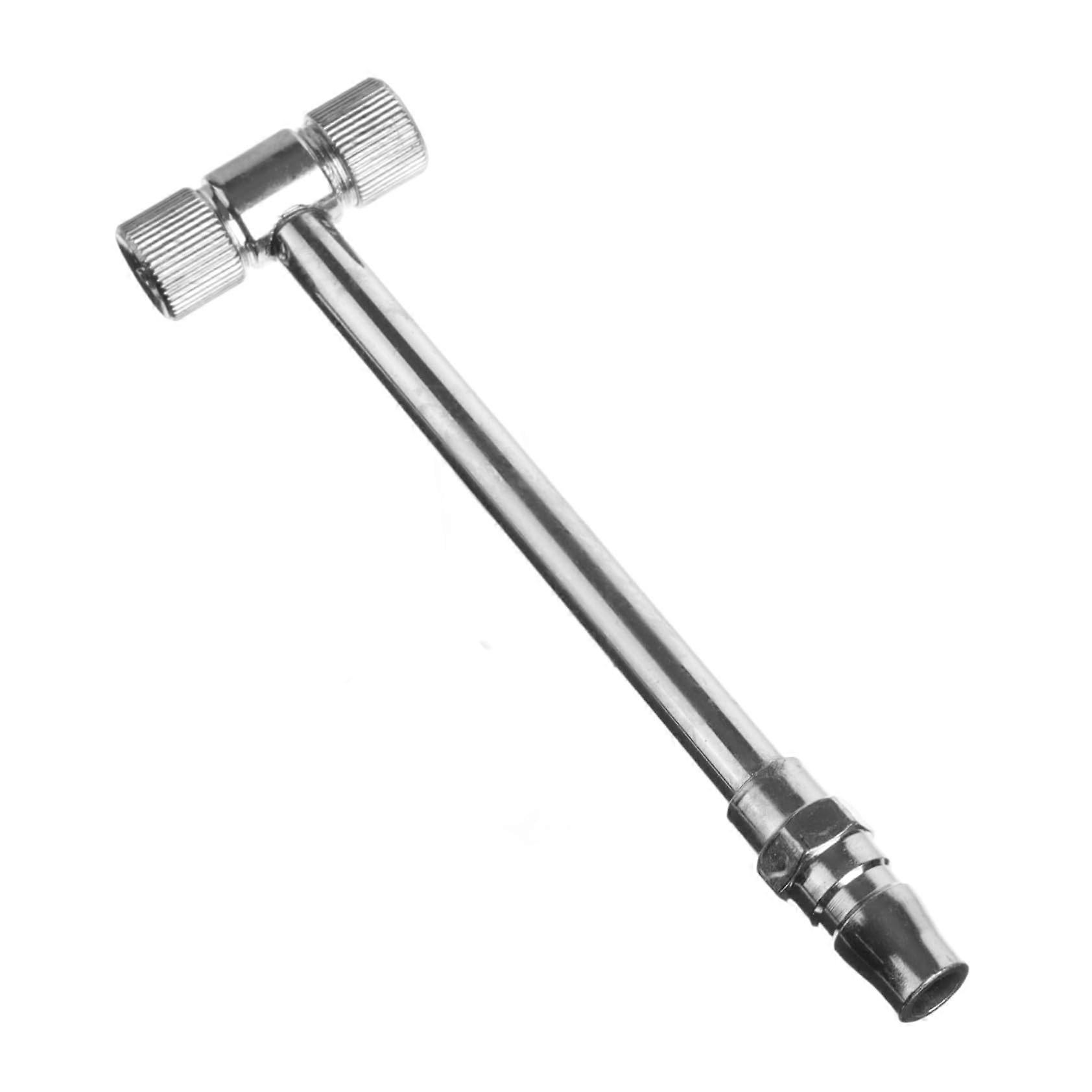 Tire Valve Extension Rod With Dual-Headed Valve Stem For Quick Inflation, Compatible With Trucks Cars And Heavy Vehicles