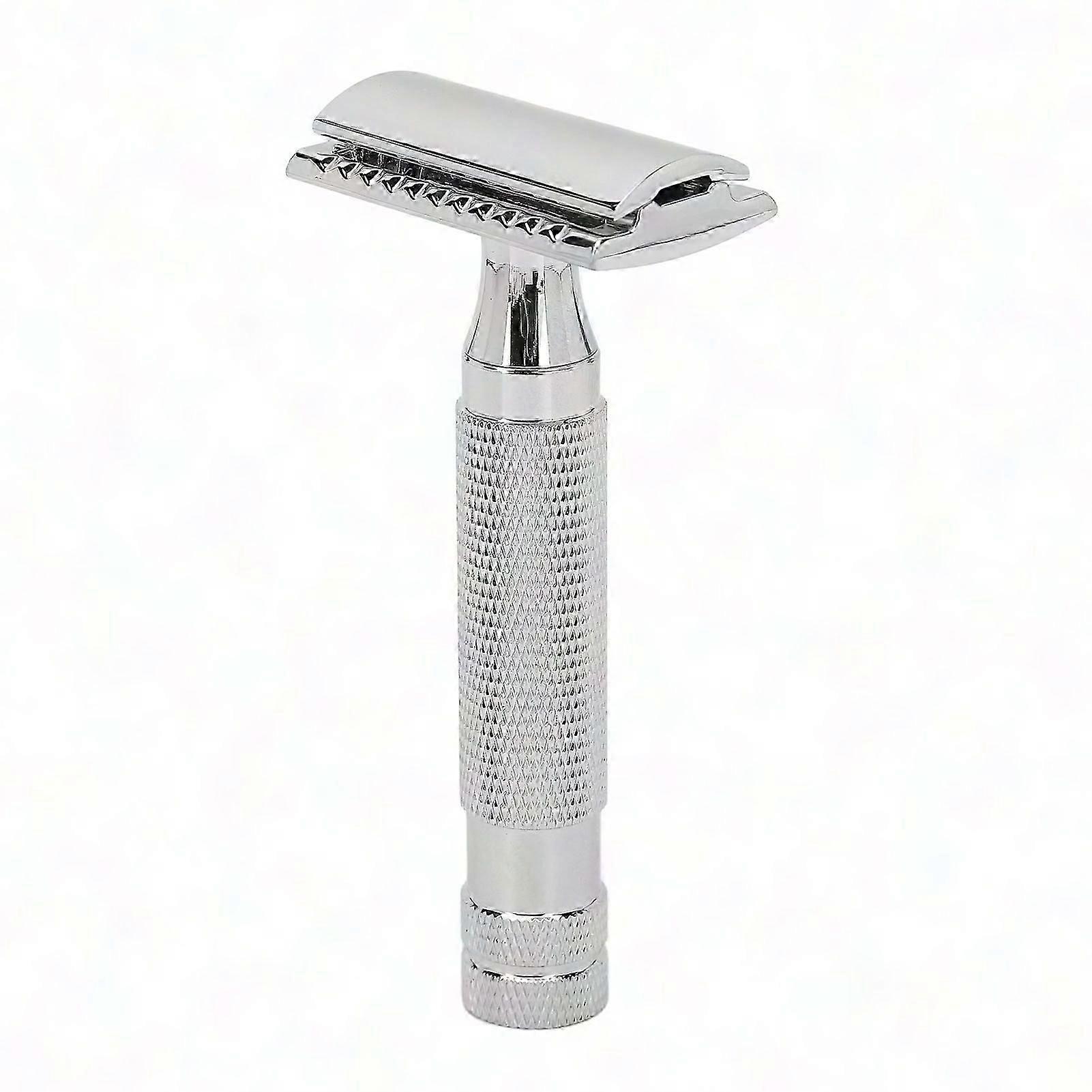 Men's Safety Beard Clipper with Double Edge Manual Trimmer