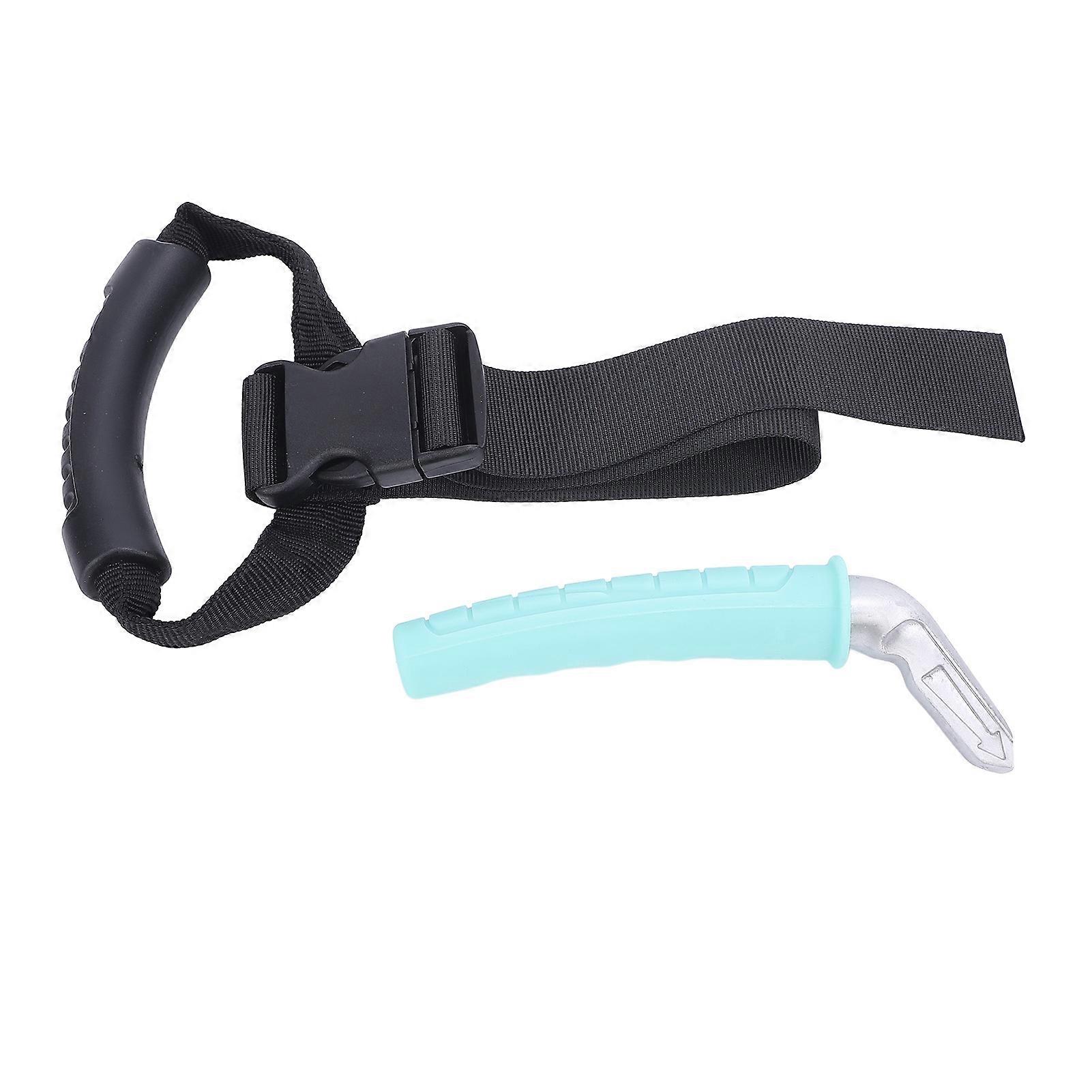 Car Door Handle Portable Car Door Latch Handle Aluminium Car Handle Assist Support Handle for Car Green 