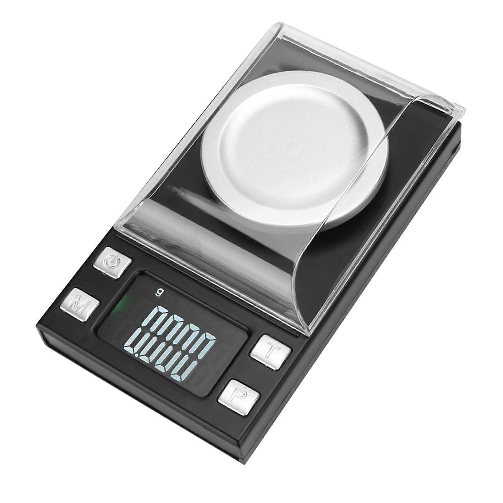 Portable Mini Digital Pocket Scale 50G 0.001G Blue Backlight