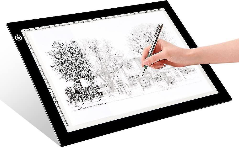 Portable A4 Tracing Led Copy Board Light Box, Ultra-thin Adjustable Usb Power Artcraft Led Trace Light Pad