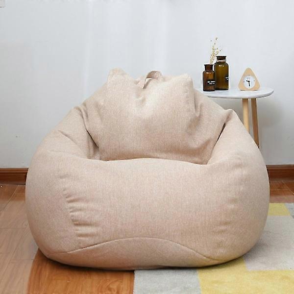 Großer khakifarbener Sitzsack - 80 * 90cm