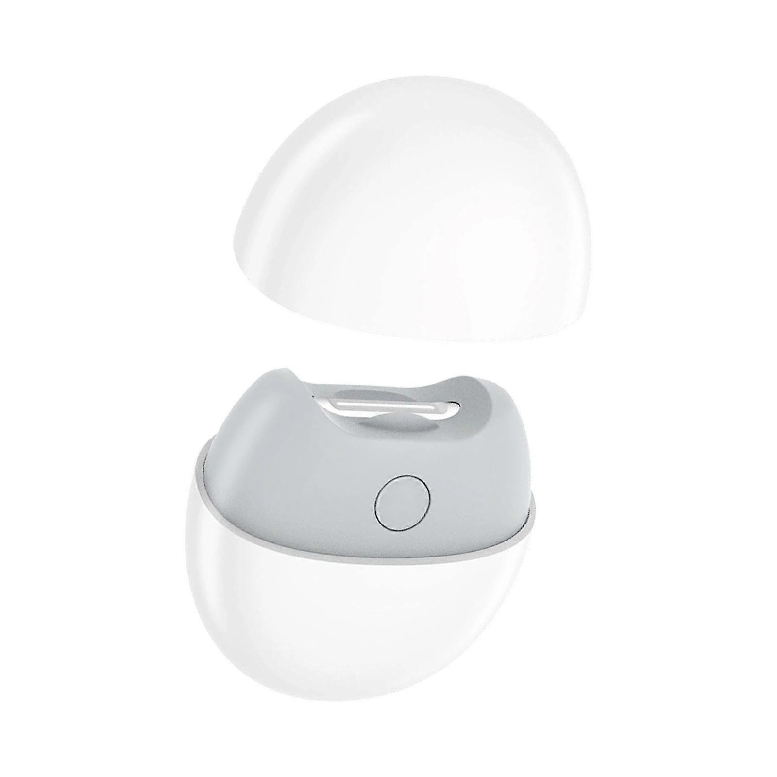 Automatic Infant Nails Grinder Gentle LED Light For Comfortable Clipping Comfortable Rechargeable Nails Trimmer  White