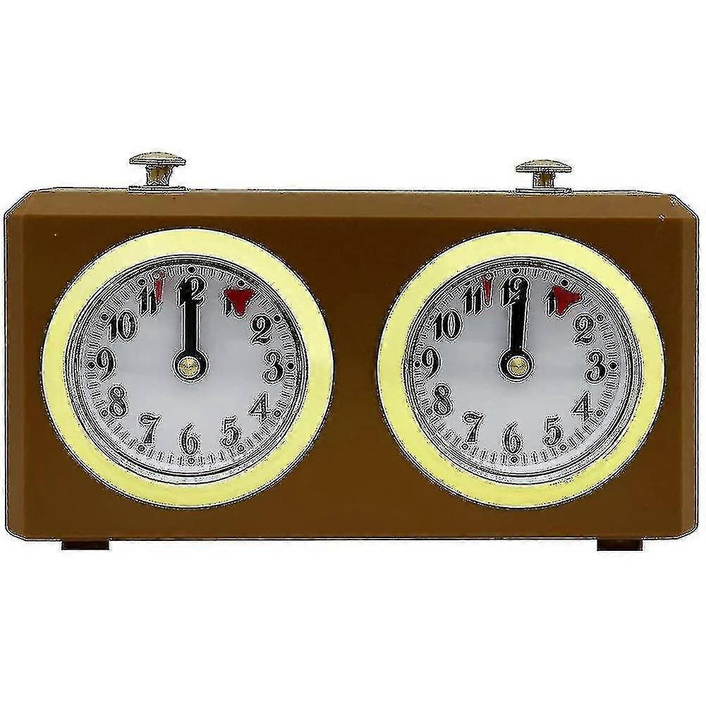 Mechanical Chess Clock Analog For Chess Game Timer Clock Official Clocks Timers No Battery Needed