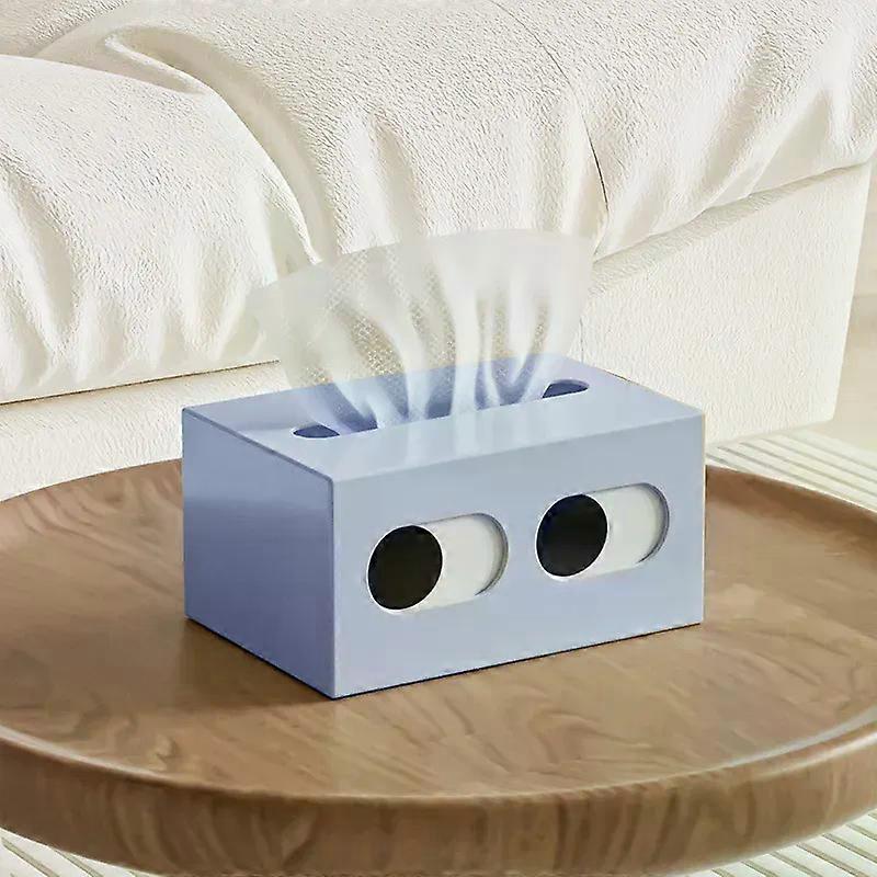 Tissue Box Table Napkin Rings Tissue Case Paper Box Container Solid Storage Box Home Table Decoration