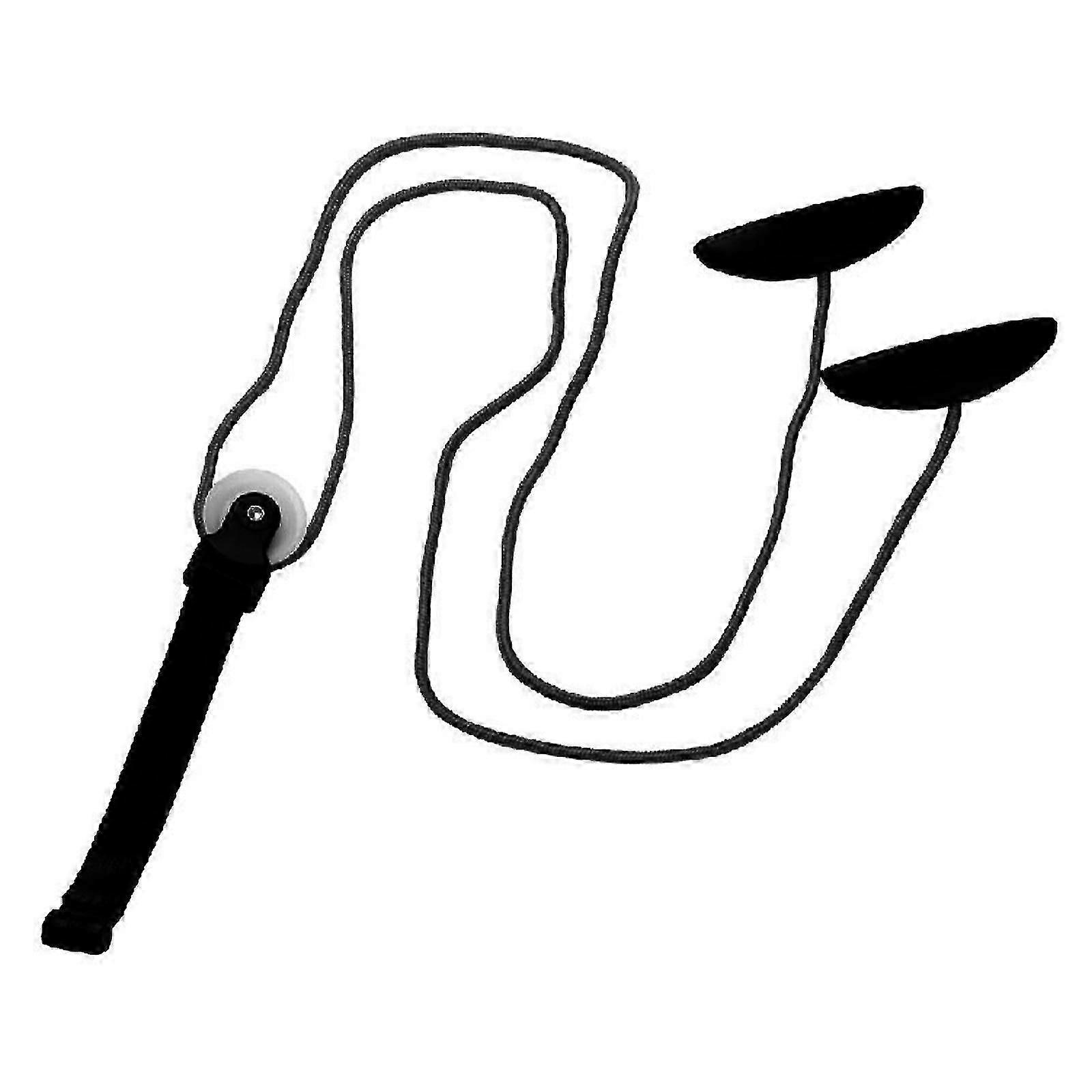 Forearm trainer for home workout with shoulder strap pulley