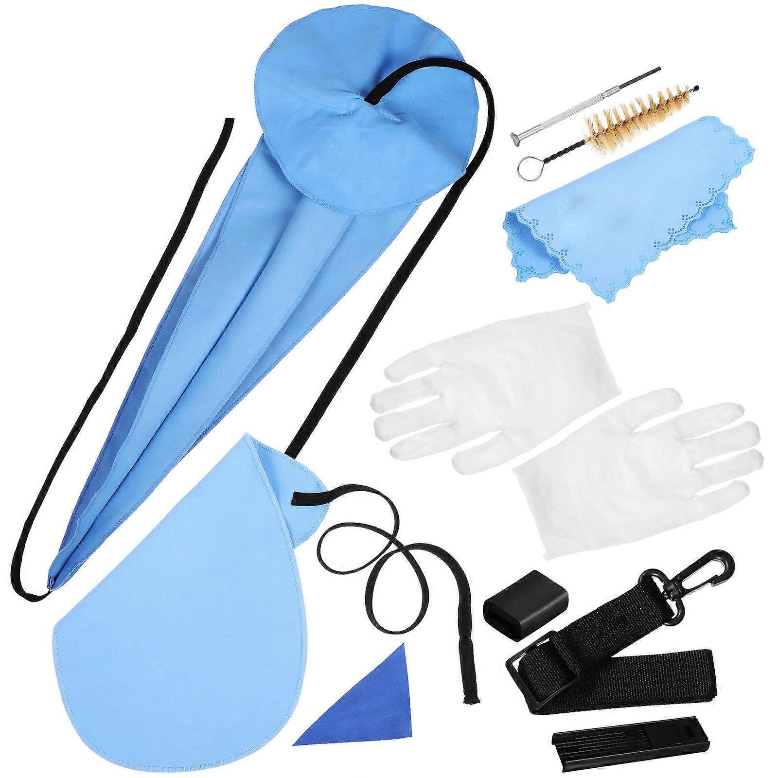 Saxophone Cleaning Care Kit Containing Reed Clip for Cleaning Use