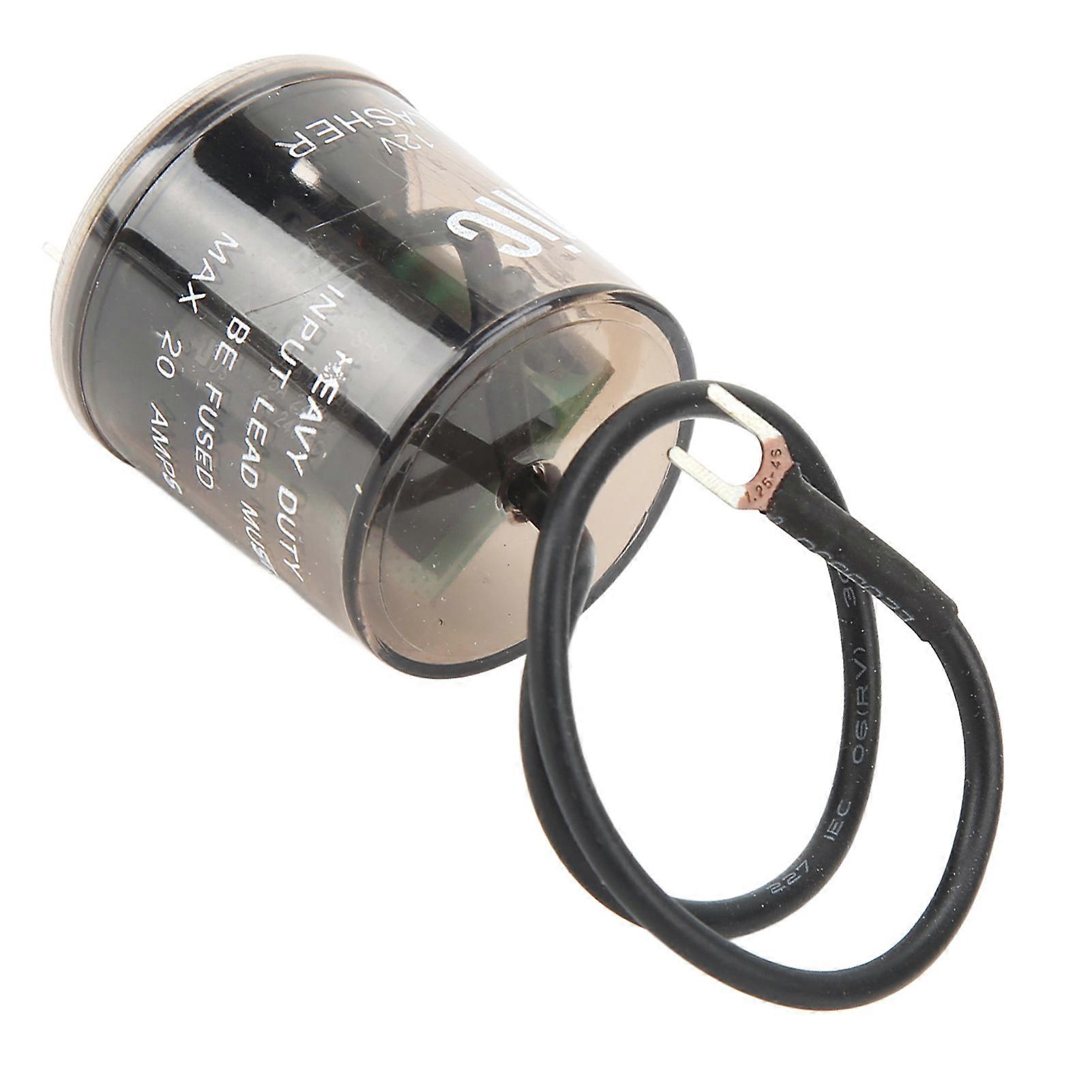 2Pin Electronic Flasher Relay LED Turn Signal Lights Bulbs Relay DC12V Universal for Car Motorcycle 