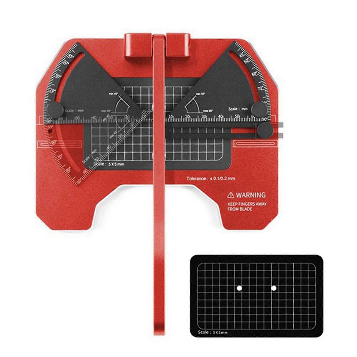 AT-CJ Angle Cutting Station Precision Model Set for Model Making Tools Hobby DIY with Pad