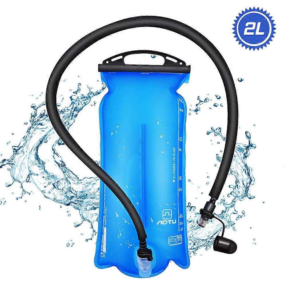 2L Leak-Proof Water Bladder - 39x18cm TPU Hydration Pack