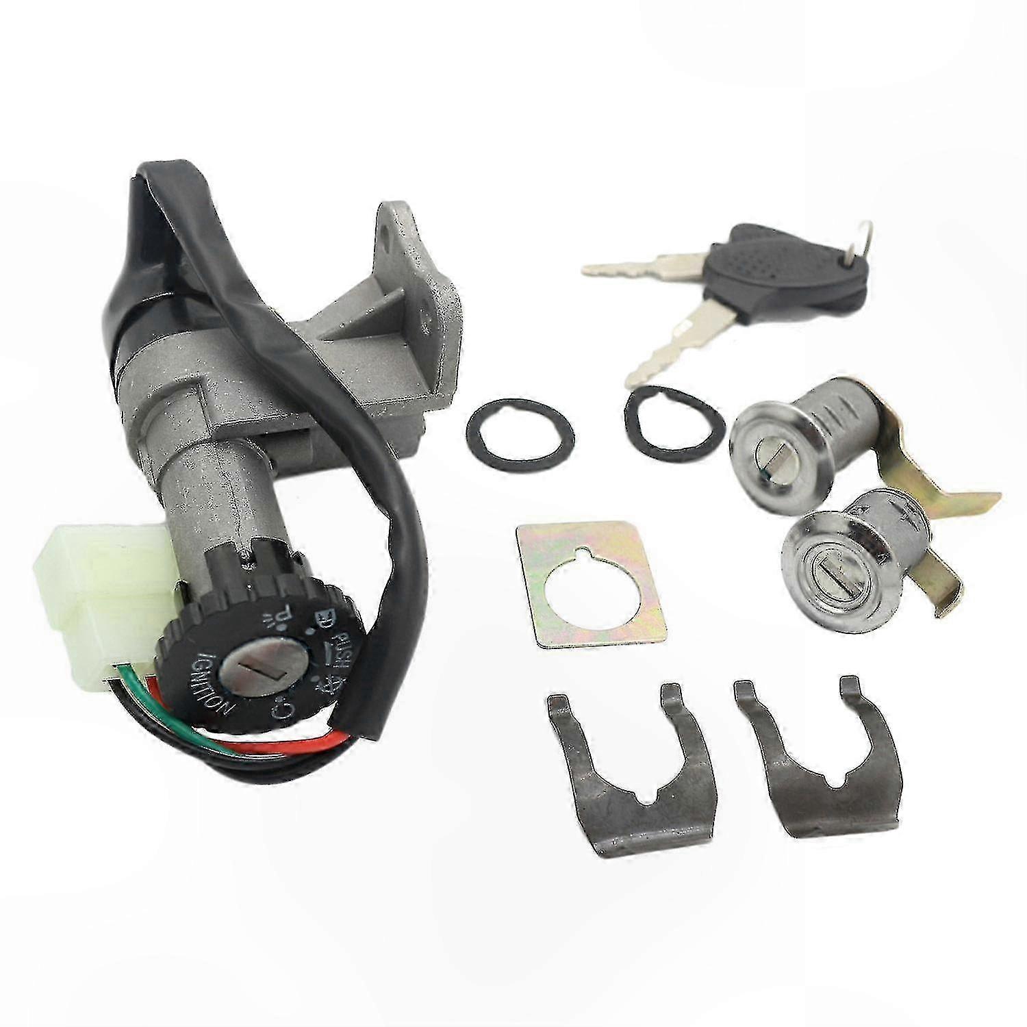 Key Lock Ignition Set for 50cc 150cc Gy6 Scooters Mopeds ATV Utility Vehicles