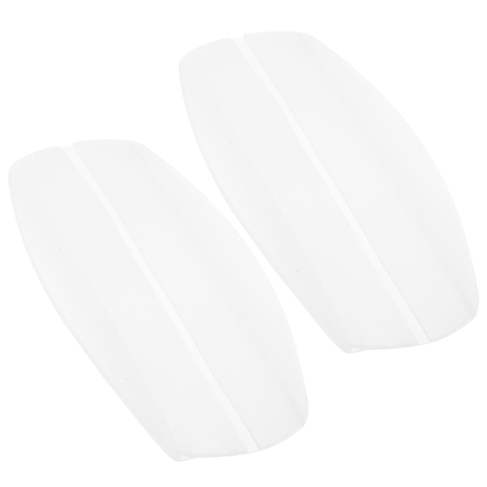 Durable Silicone Bra Strap Pads Shoulder Pads for Anti-Slip 2Pcs White