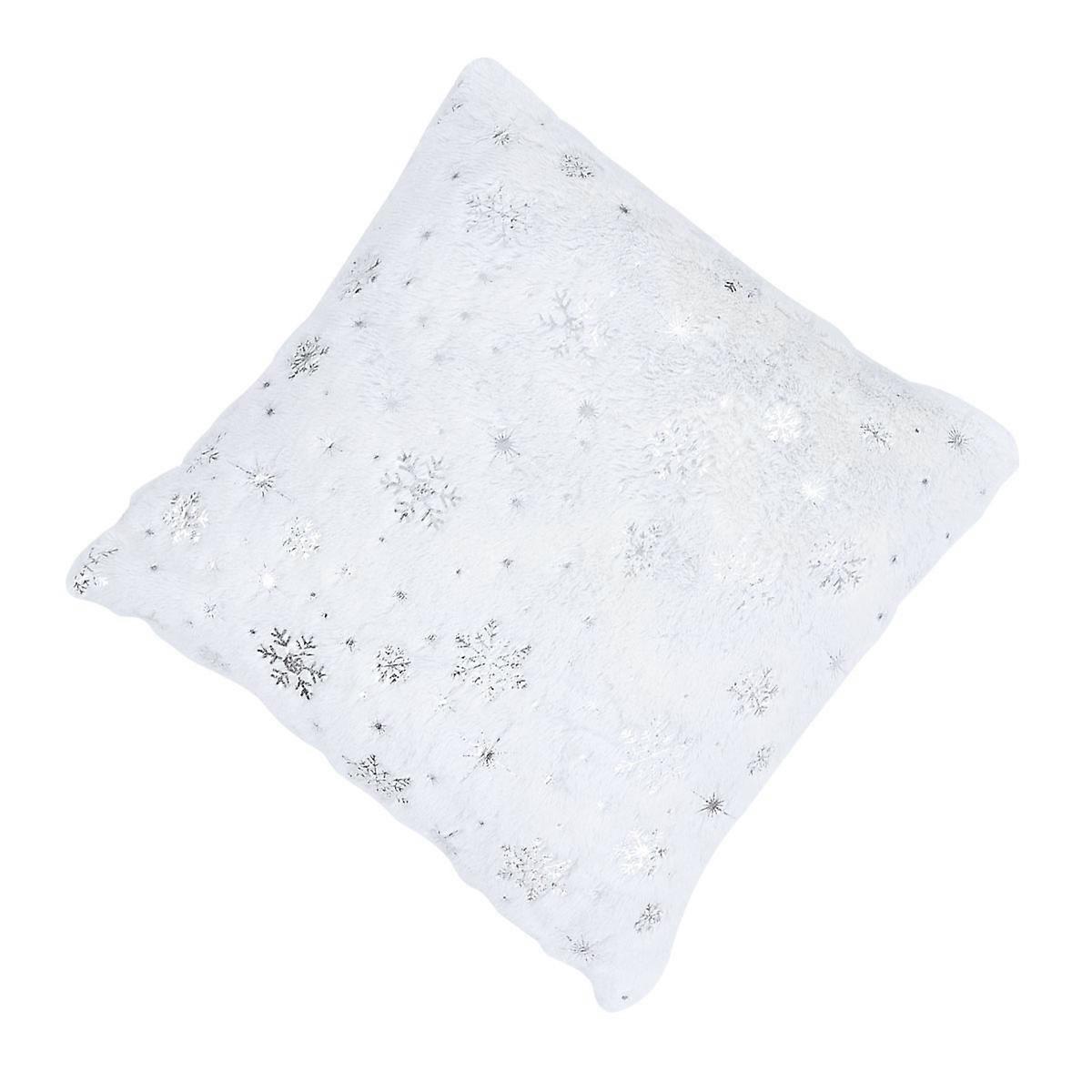 Cushion Cover Snowflake Pattern for Sofa Pillow Case 1Pcs Decor