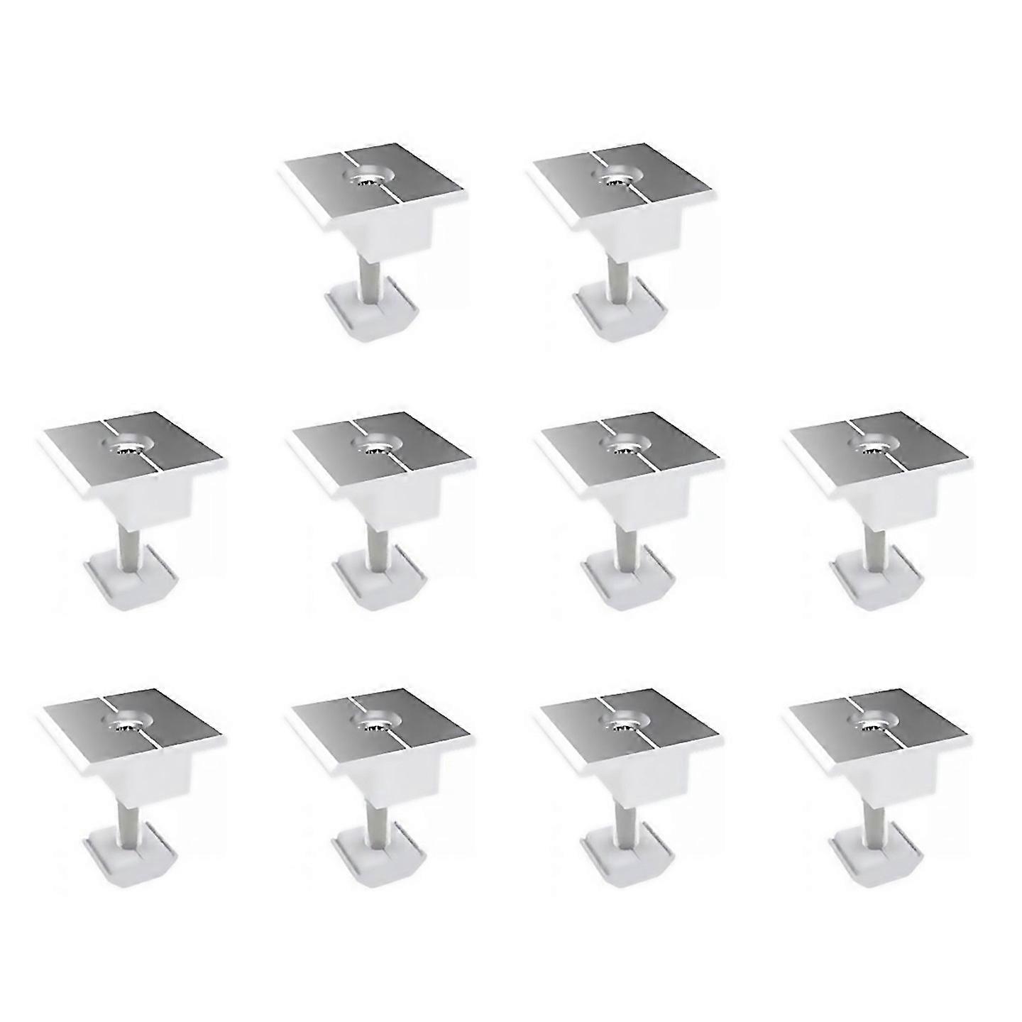 For 10pc Adjustable Solar Panel Bracket Clamp For Solar Panel System