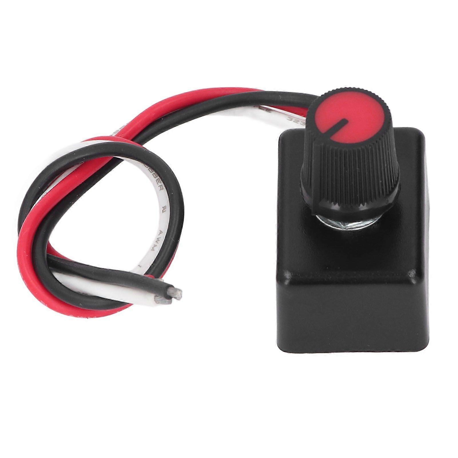 12-24V Dimmer Knob Controller Rotary Mini Switch PWM Dimming for RV Cruise Boat Interior Decoration Lighting