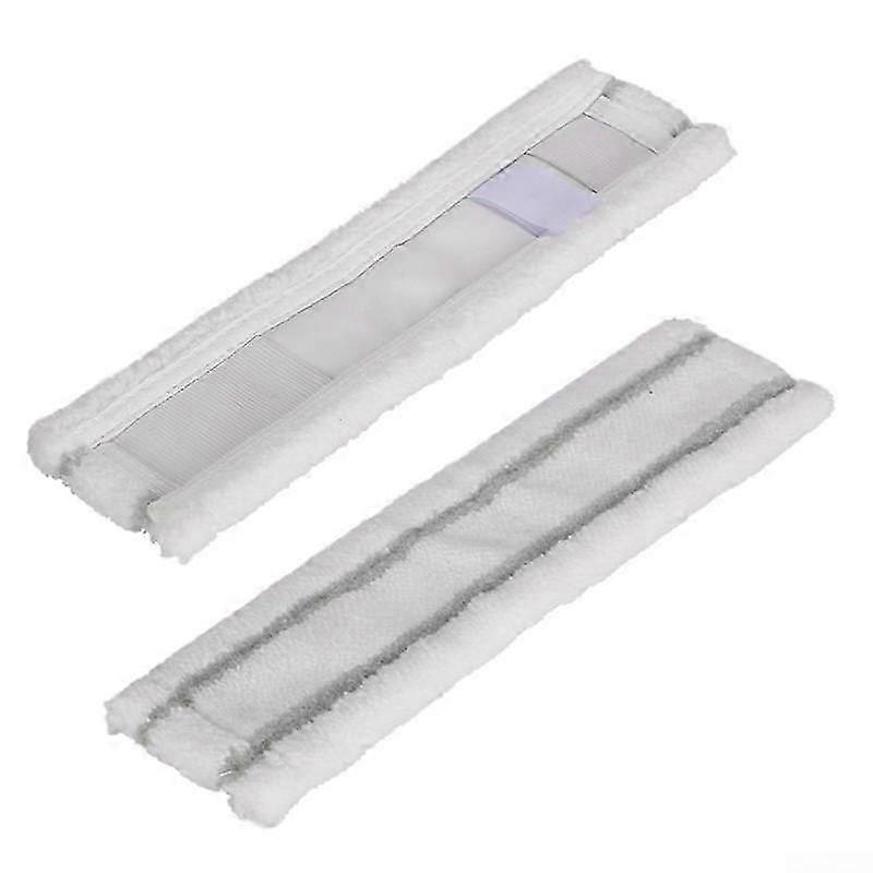 2* Microfibre Mop Cloths For Karcher WV1 WV50 WV75 Cleaning Machines Edition 0927