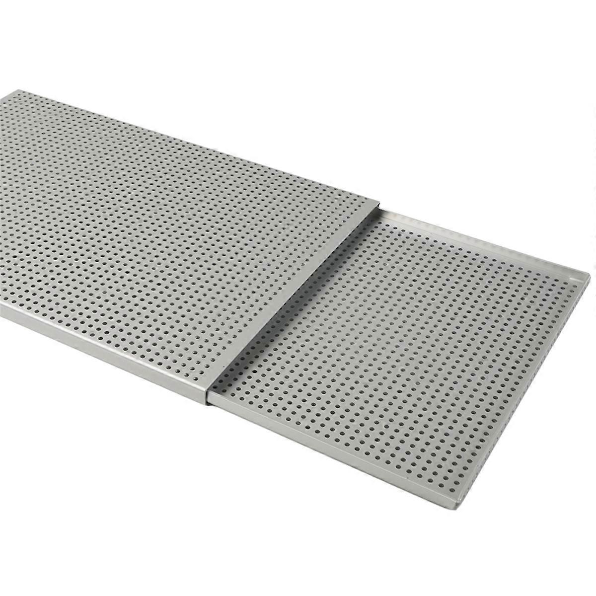 Blätterteig-Backblech Anti-Expansion gestanztes Backblech Harteloxiertes kommerzielles Backblech aus Aluminiumlegierung A