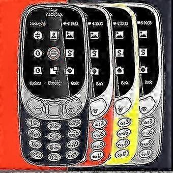 New Nokia 3310 Phone - Dual SIM Bar Mobile Phone for Seniors with Loud Sound, Big 2.4 Inch Display, Simple Non-Smart Feature Phone