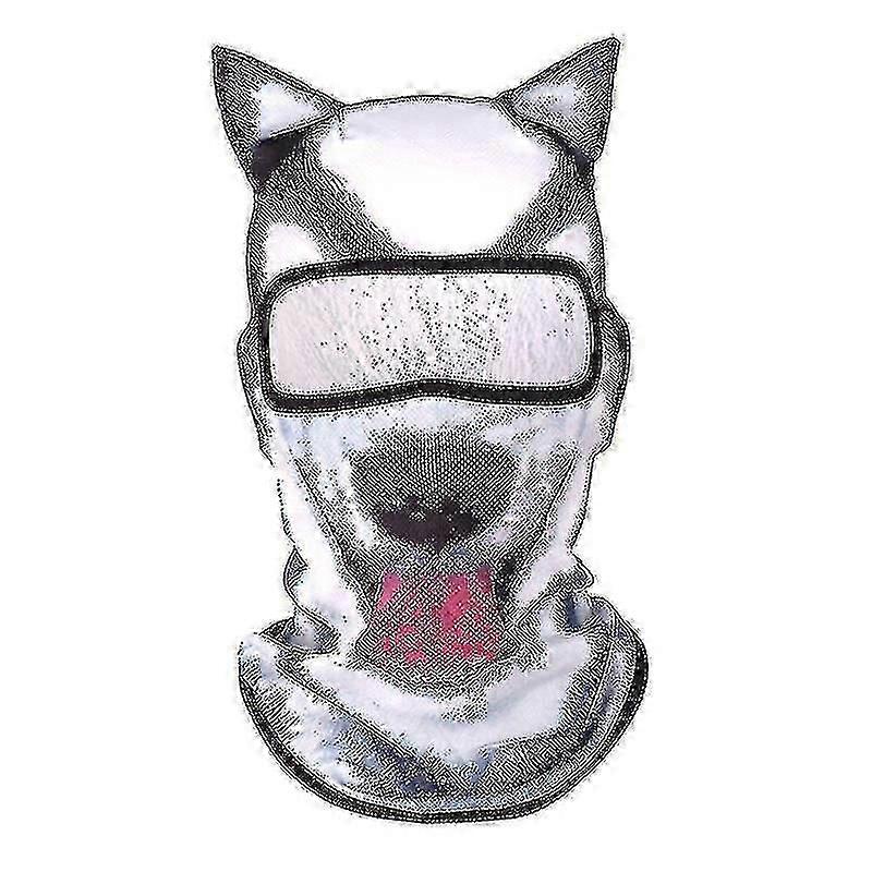3d Stand Ears Animal Face Mask For Music Festivals, Raves, Halloween, Party Outdoor Activities