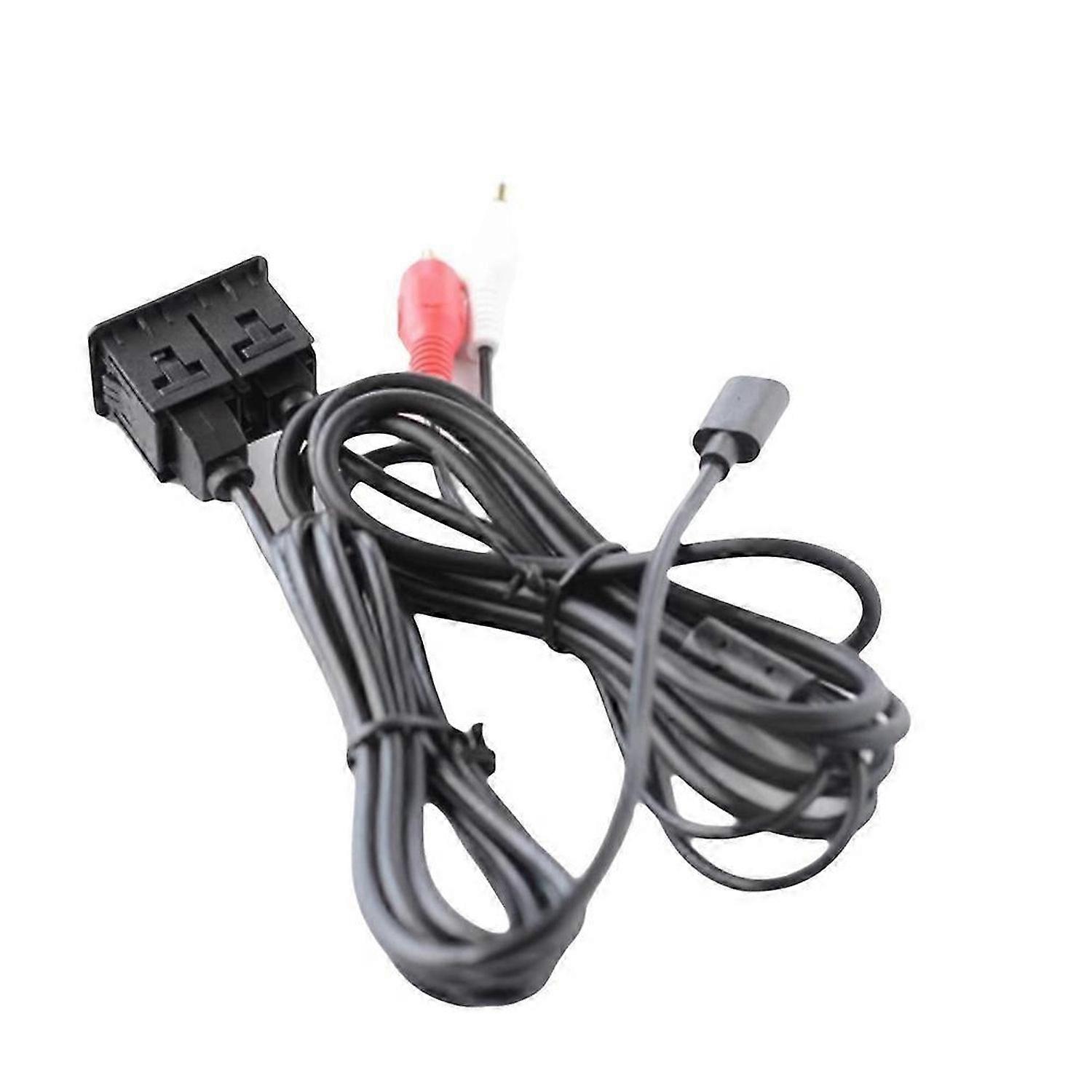 Car Android Navigation Machine AUX Panel TYPE-C+RCA Audio Input USB+AUX Interface Panel Extension Cable Adapter Panel