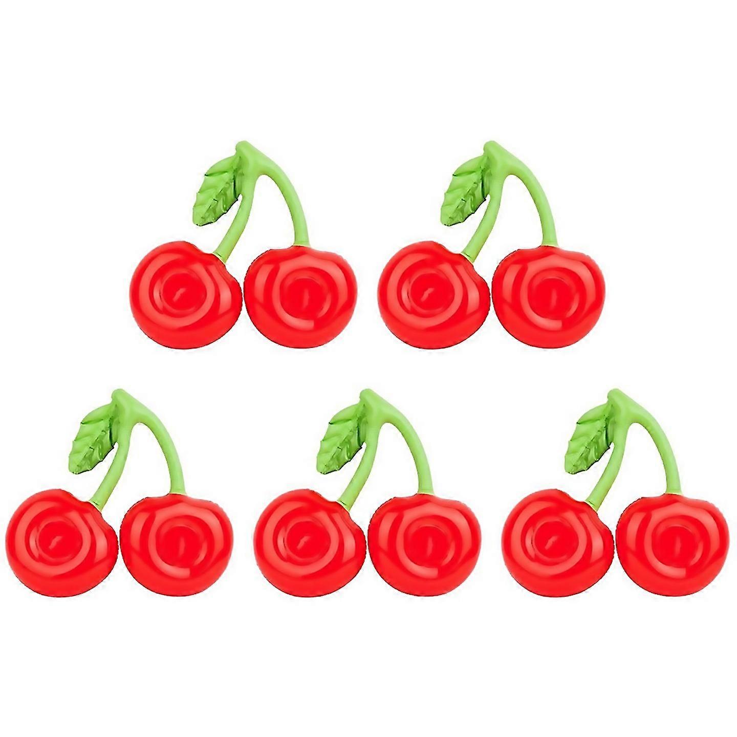 For 5pcs Floating Inflatable Cup Holder Swimming Pool Cherry Cup Holder