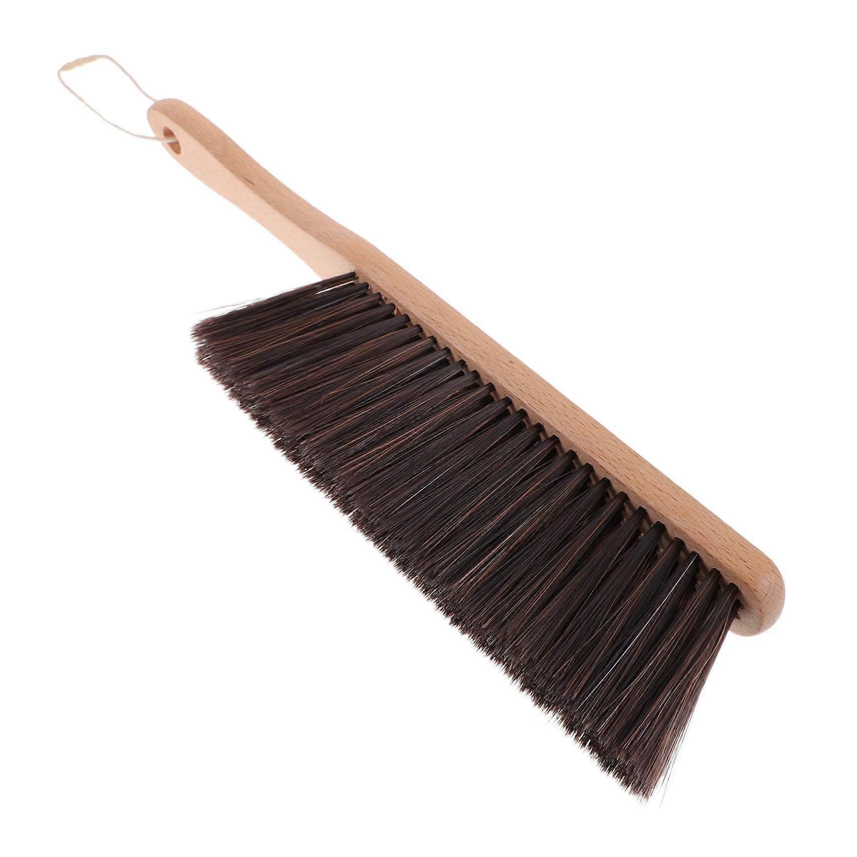 Wooden Handle Bed Brush For Dusting And Cleaning For Home Office Use Removes Debris From Bed And Couch Surfaces