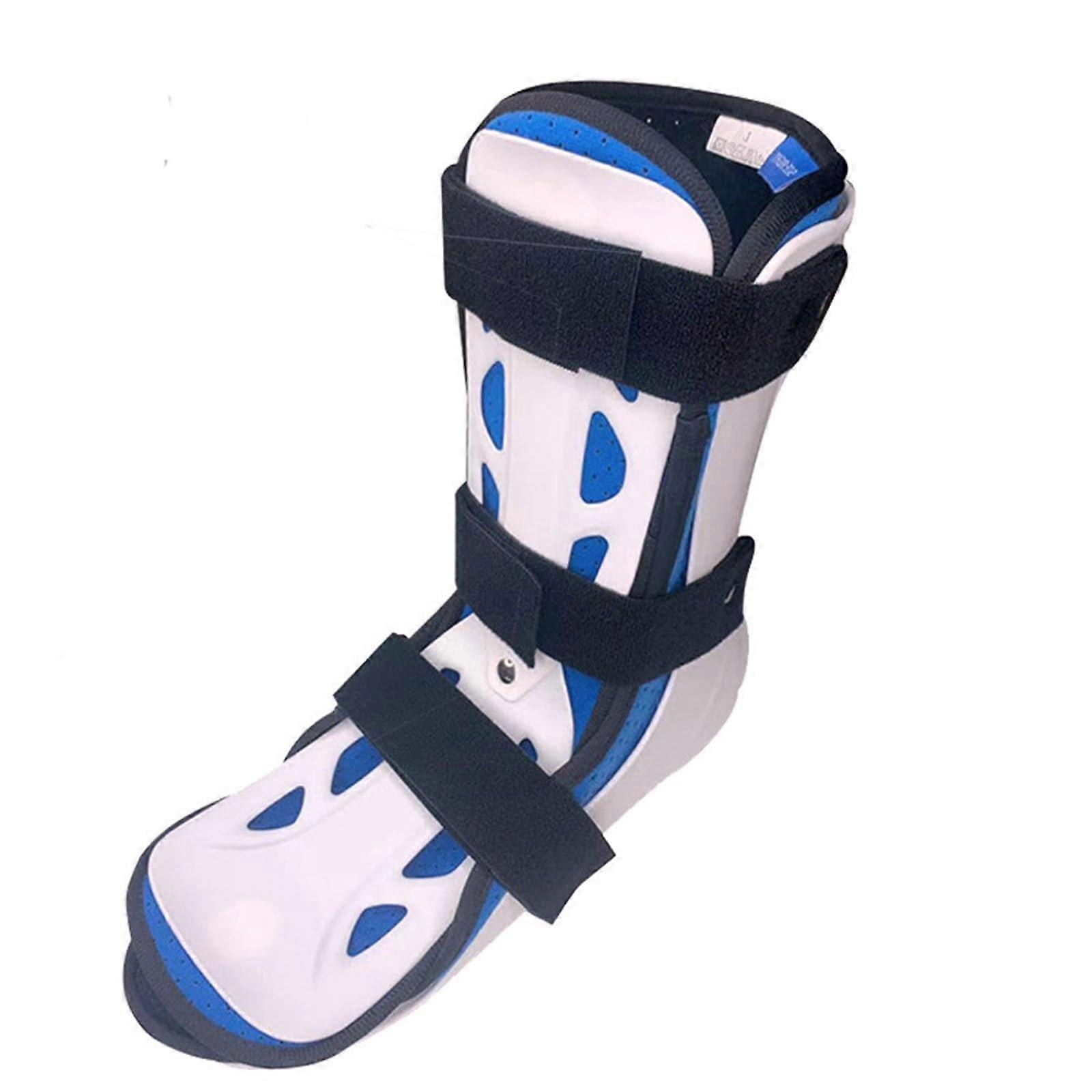 Plantar Fasciitis Night Splint Ankle Support Brace AFO Orthosis Splint With Front Protection Plate For Left Foot Size L