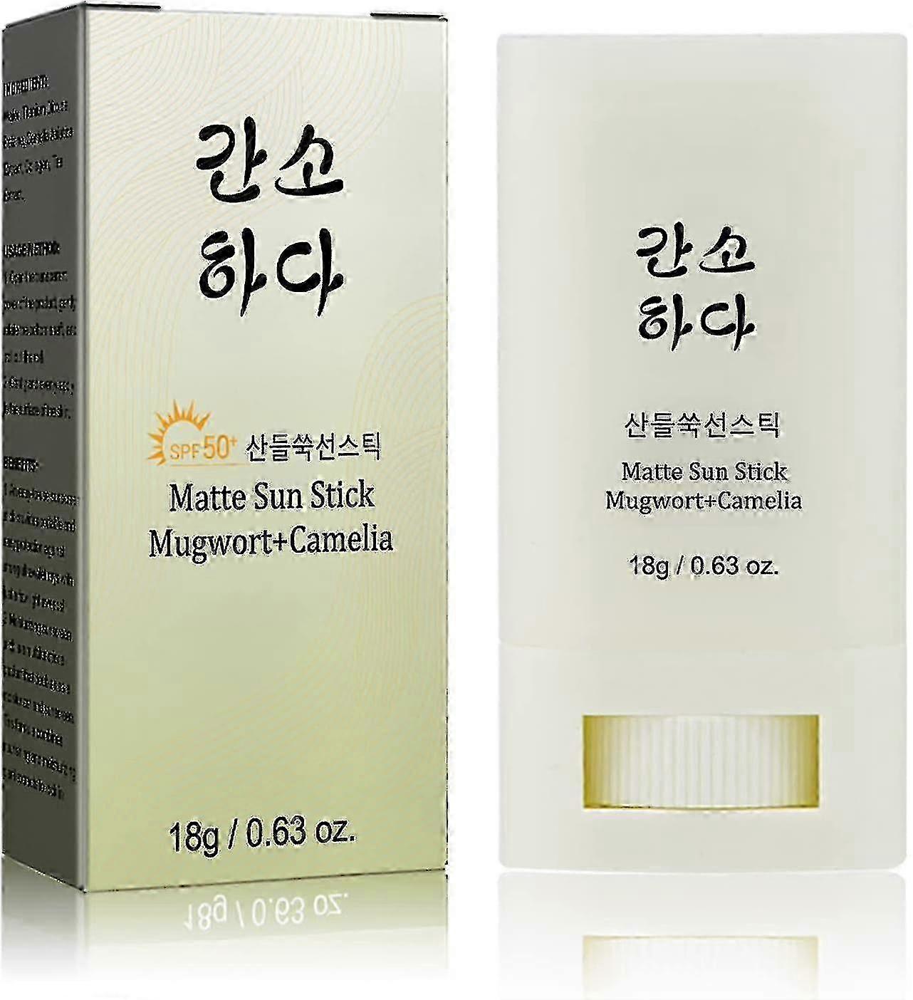 2pcs Matte Sun Stick,sun Stick Spf 50,moisturizing Sunscreen,light,breathable,refreshing,easy To Apply Sunscreen 2025