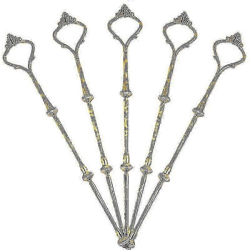 3 Tier Golden Cake Stand(5 Sets) Holder,crown