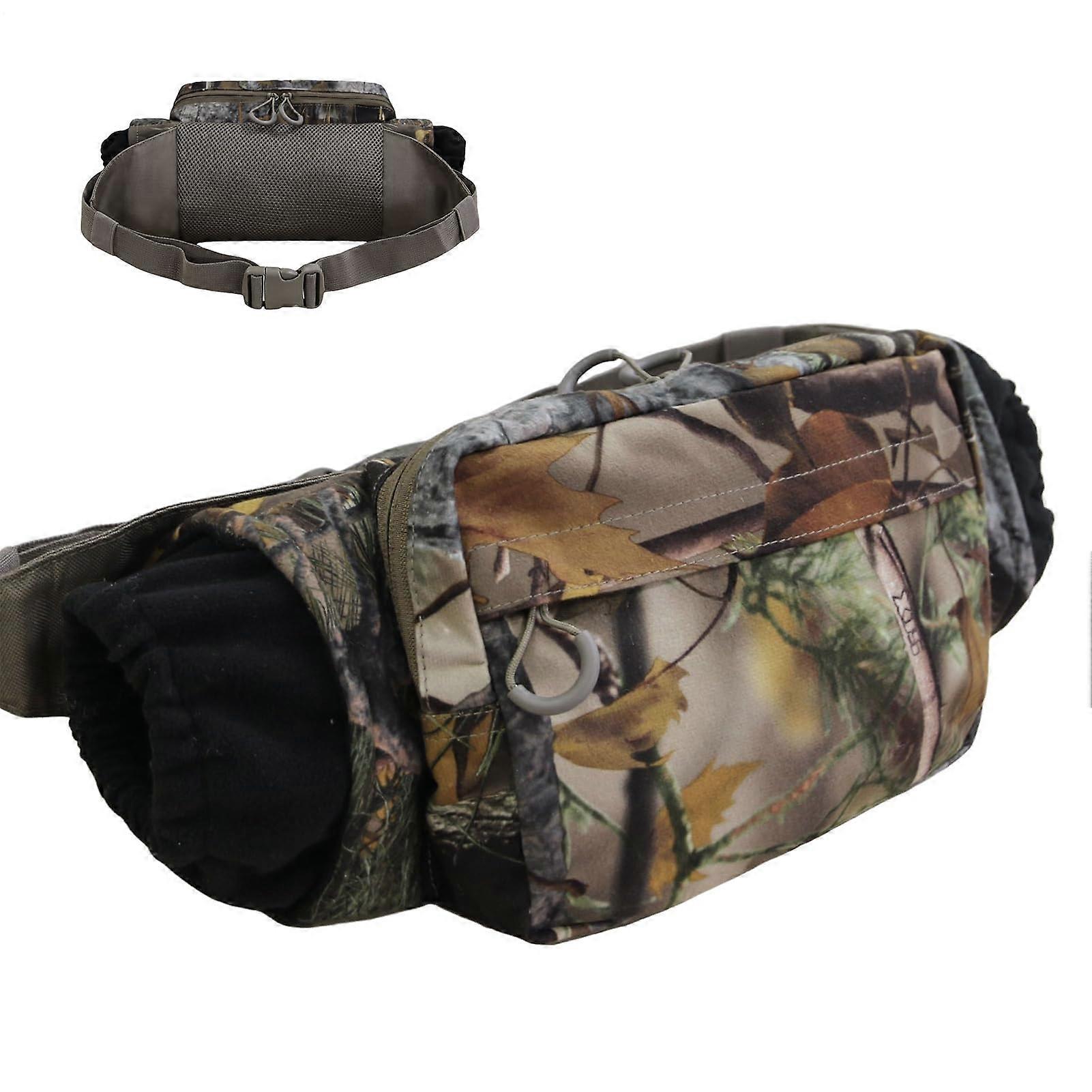 Hand Warmer Sleeve With Pocket Fleece Hand Warmer For Hiking Winter Muff Hunting Adjustable Neck Strap