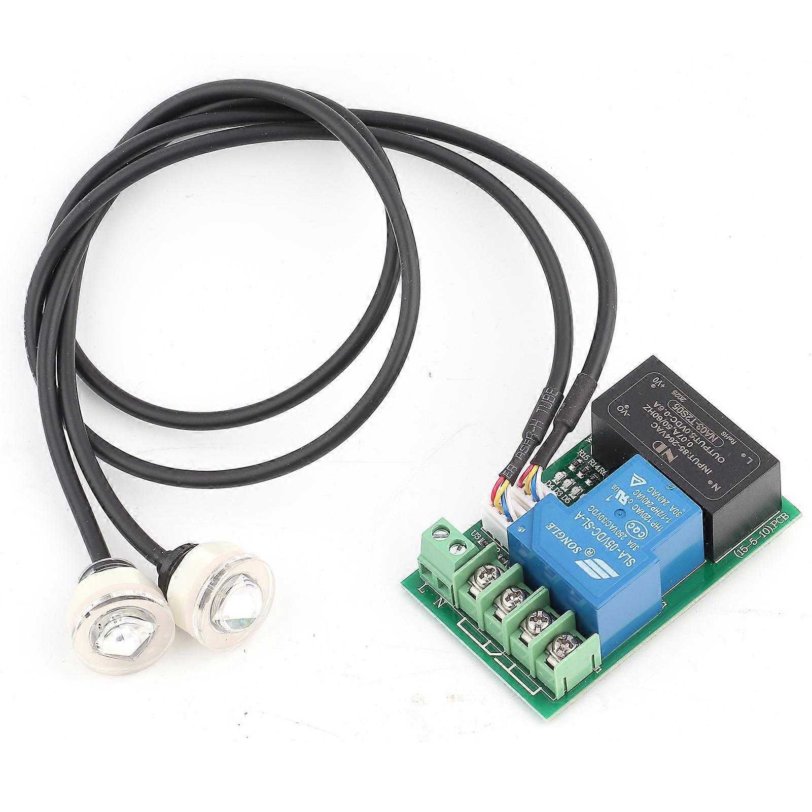 Water level detection sensor module, dual level infrared liquid level control alarm